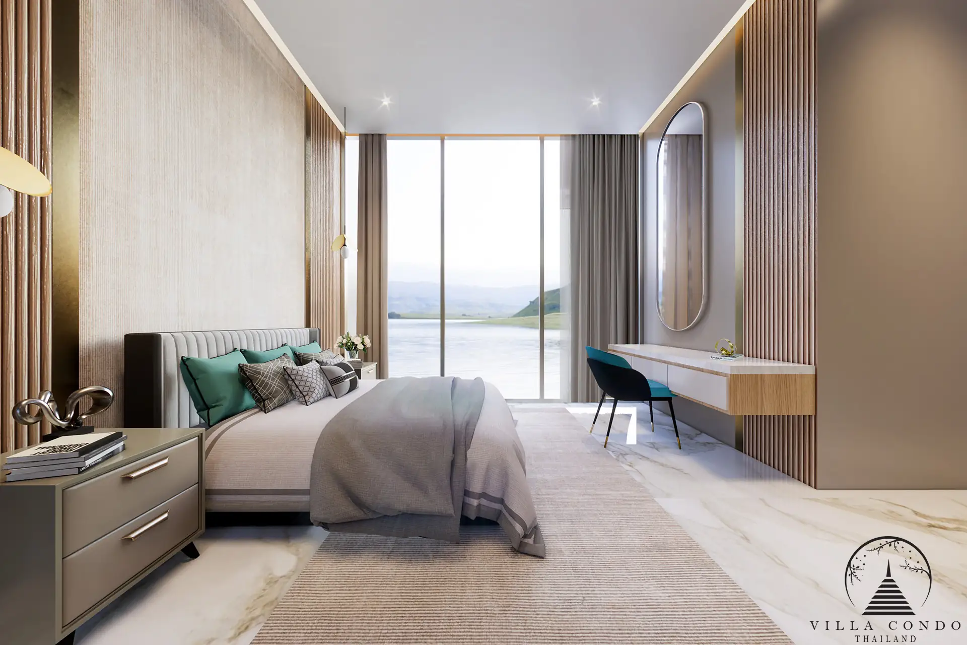 Cozy Bedroom at Larimar Villas Bedroom in Larimar Villas