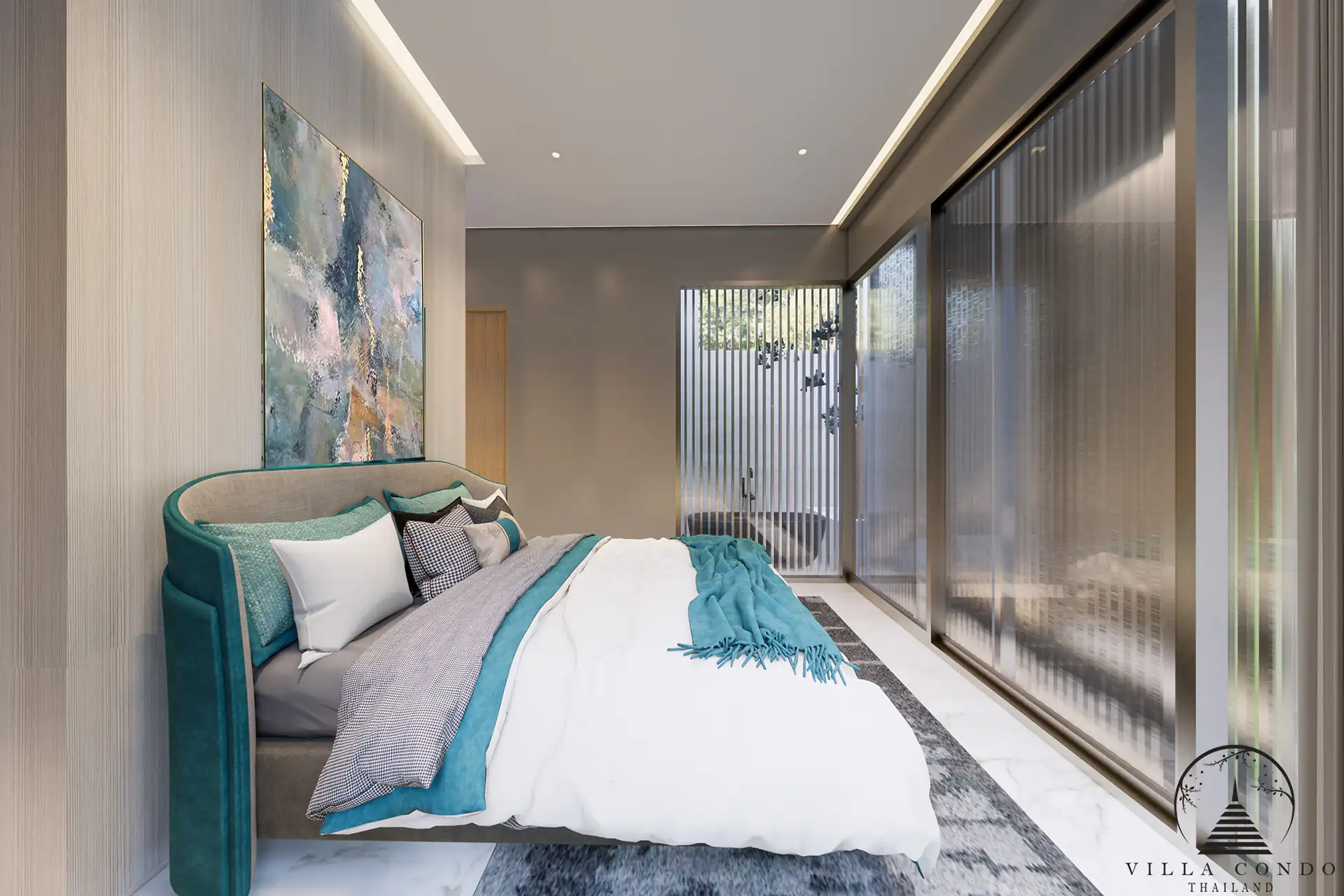 Cozy Bedroom at Larimar Villas Bedroom in Larimar Villas