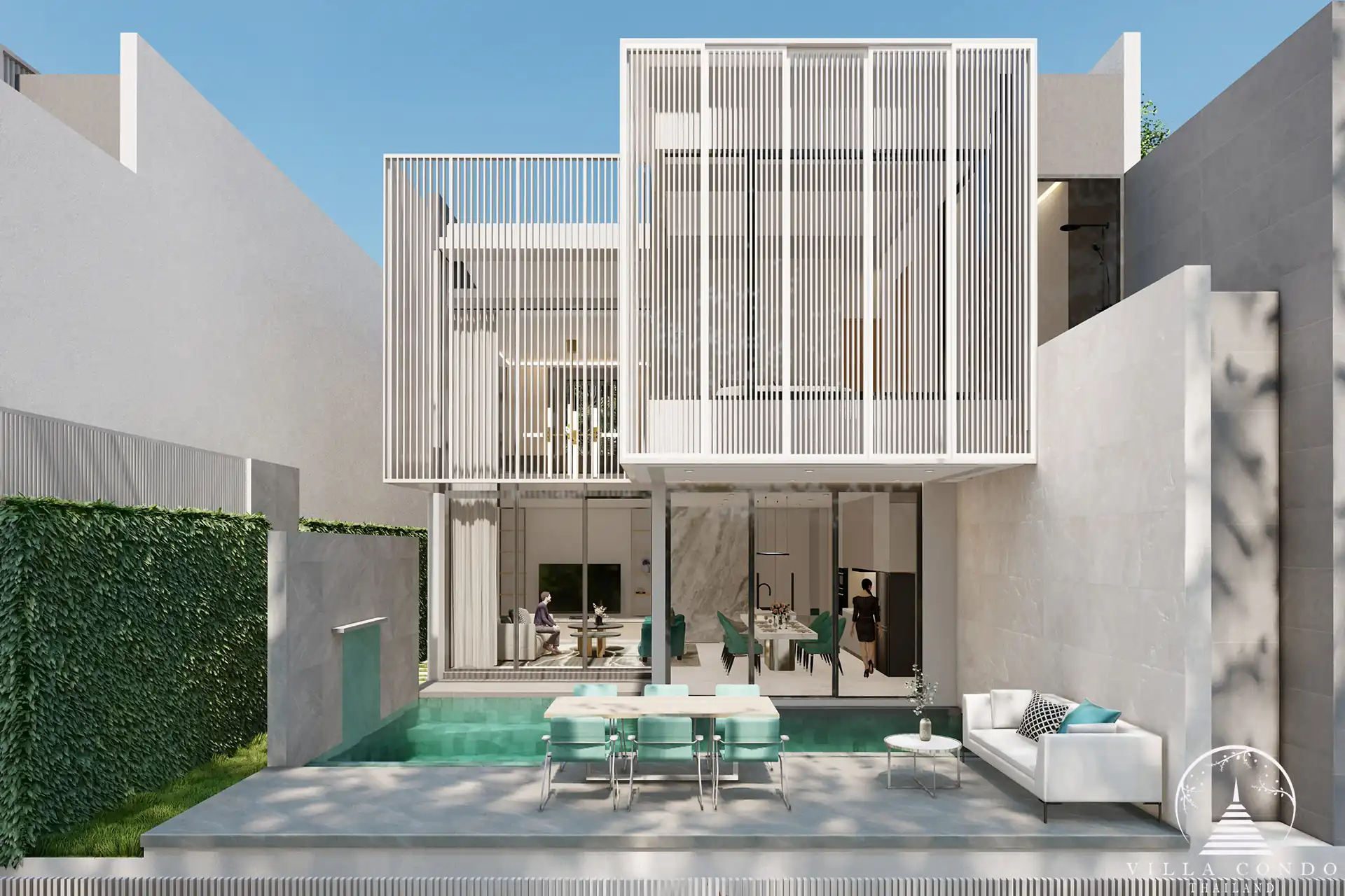 Private Pool at Larimar Villas Private pool at Larimar Villas