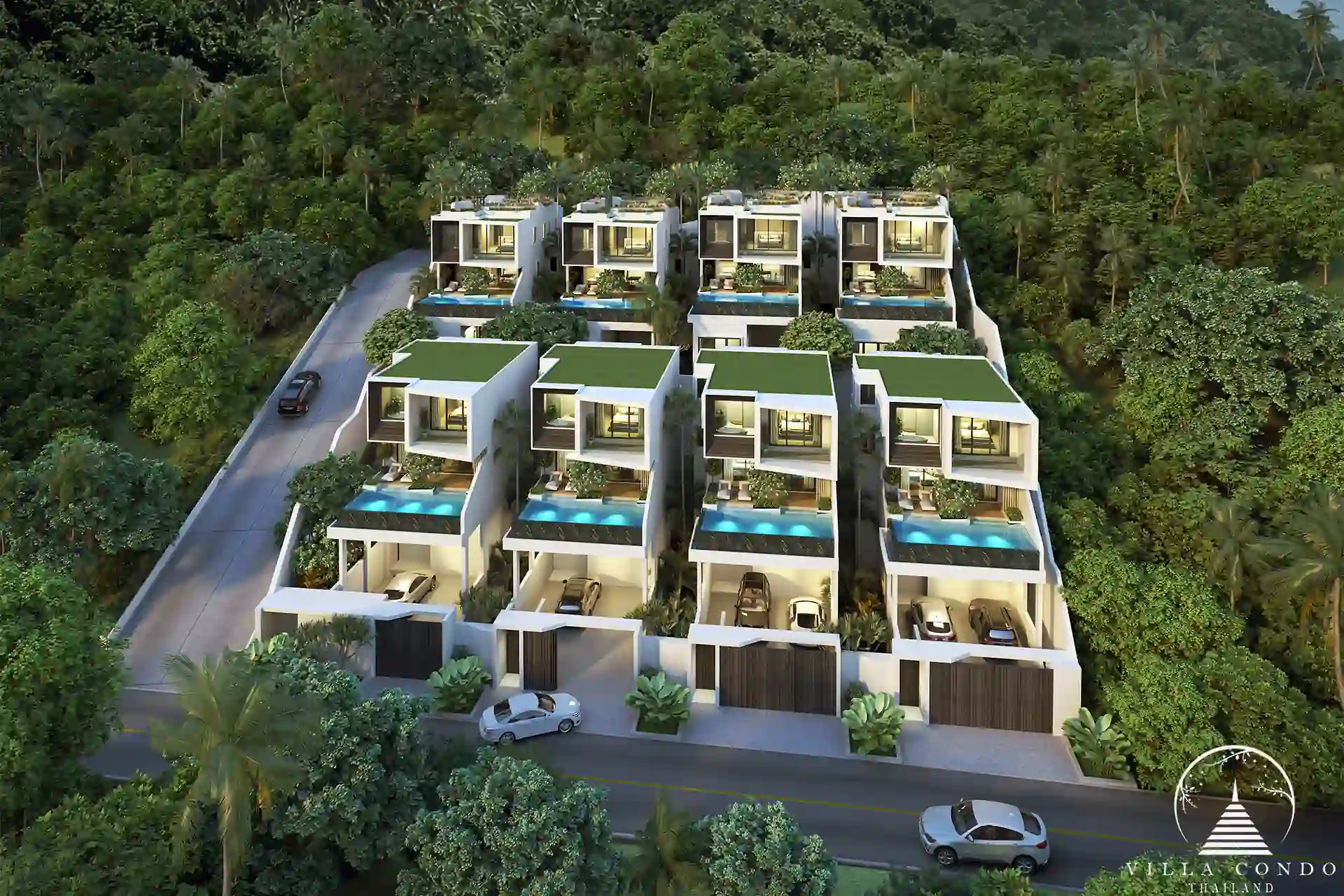 Outdoor area in Maison Sky Villas