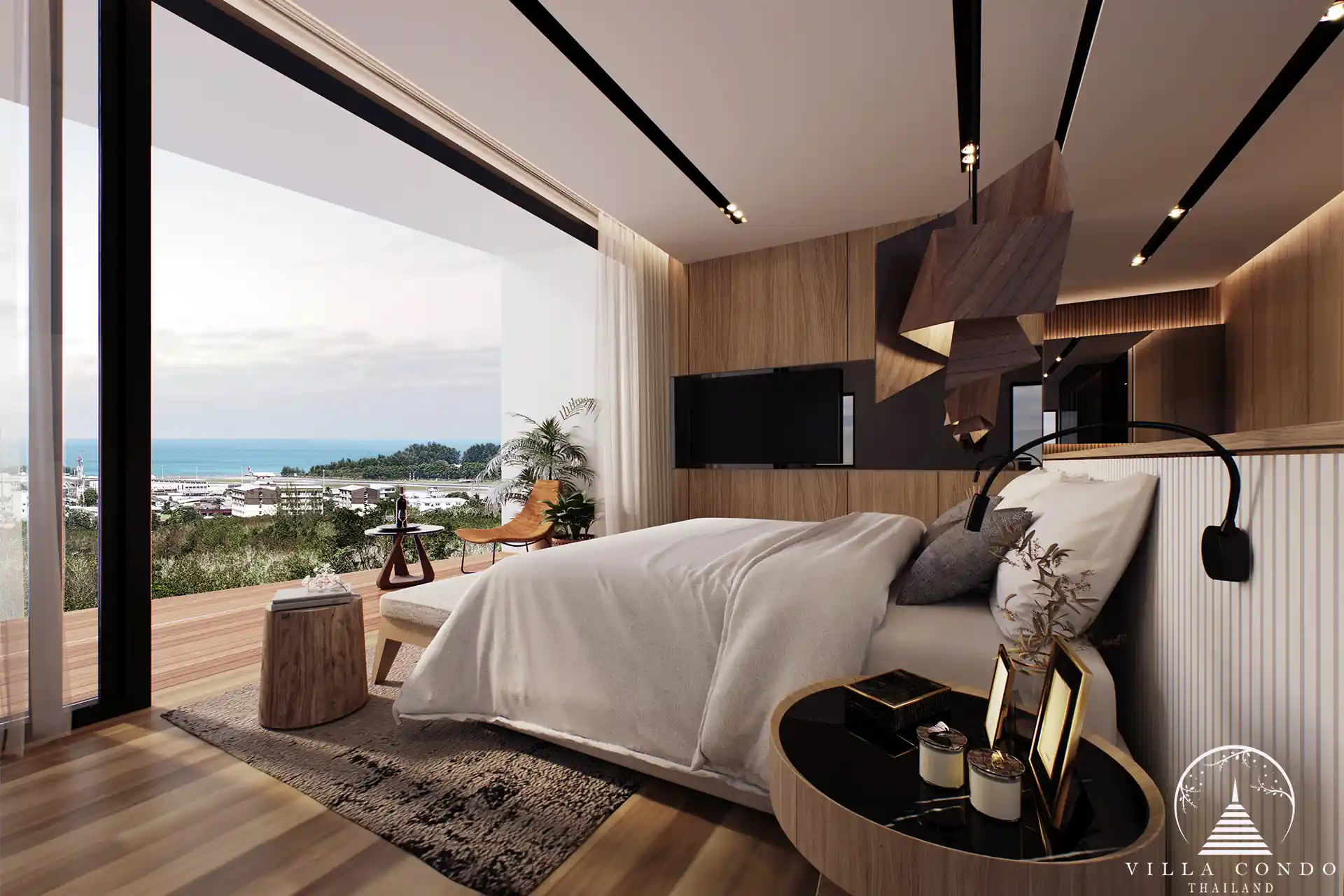 Master bathroom in Maison Sky Villas
