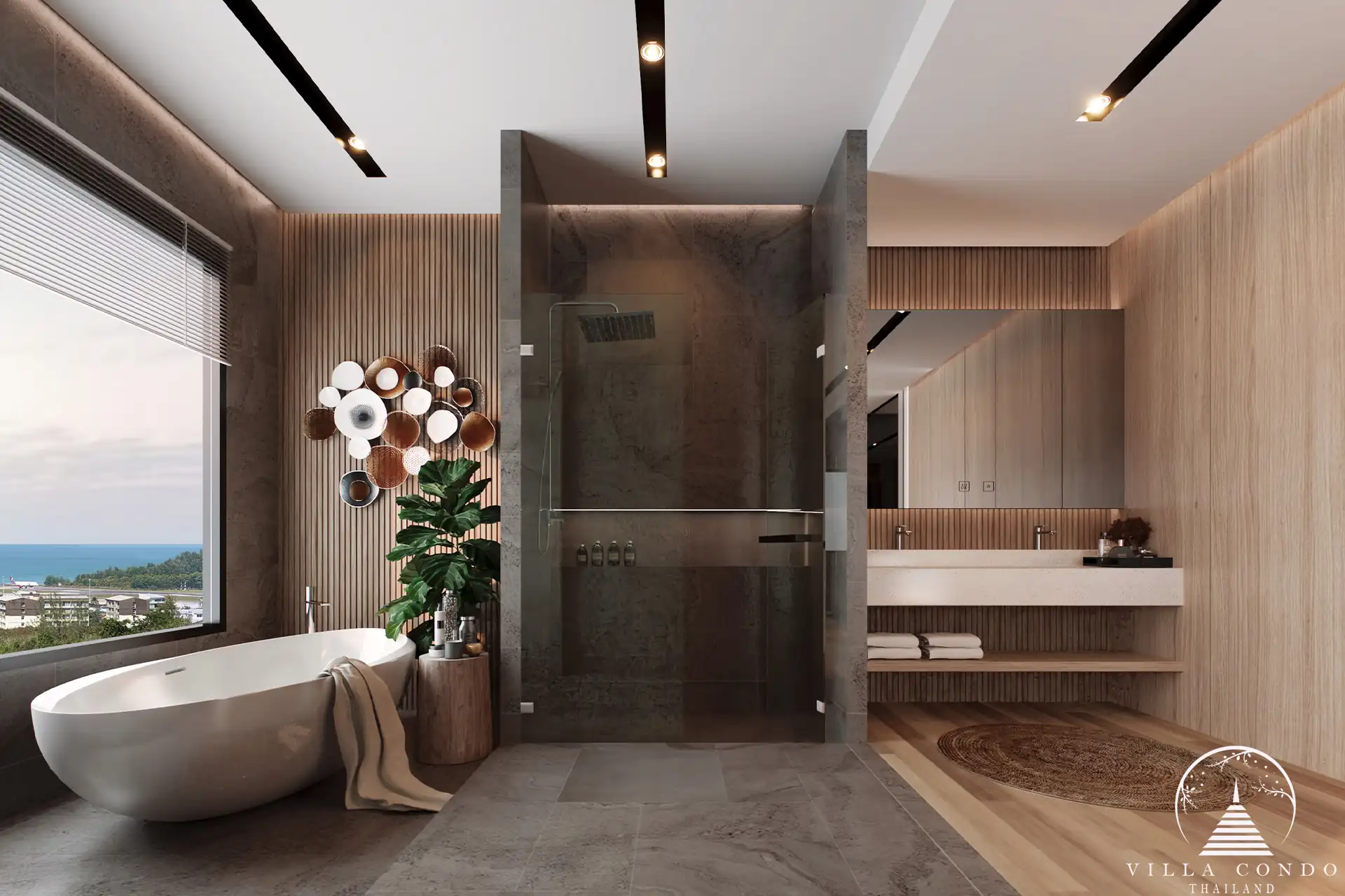 Master Bedroom at Maison Sky Villas