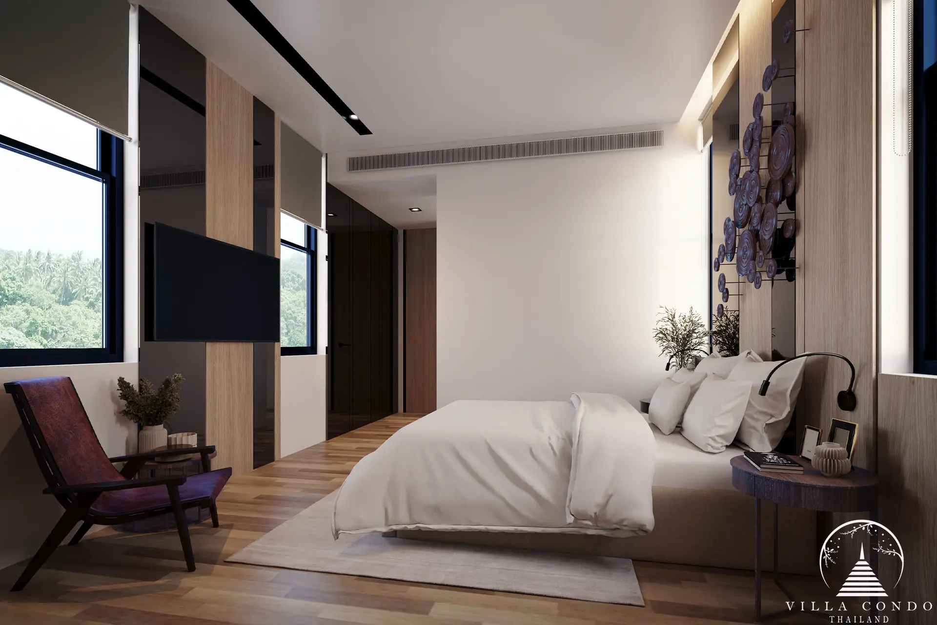 Bedroom in Maison Sky Villas