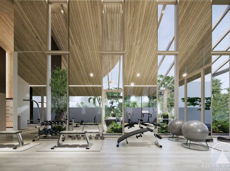 Gym at Amrits Luxury Villas