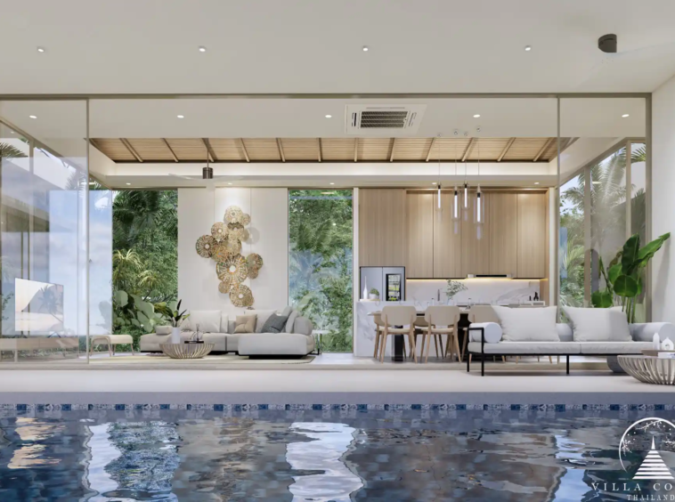 Private pool at Amrits Luxury Villas