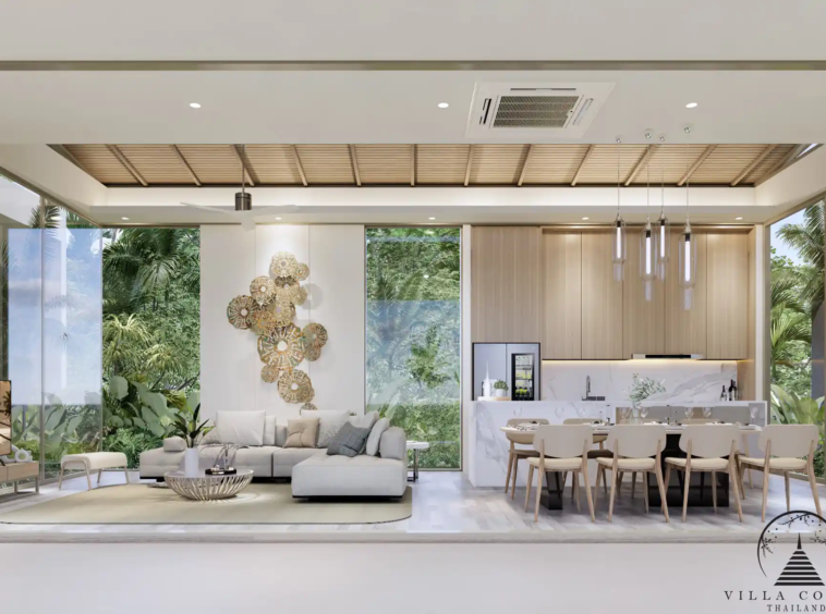 Interior view of Amrits Luxury Villas