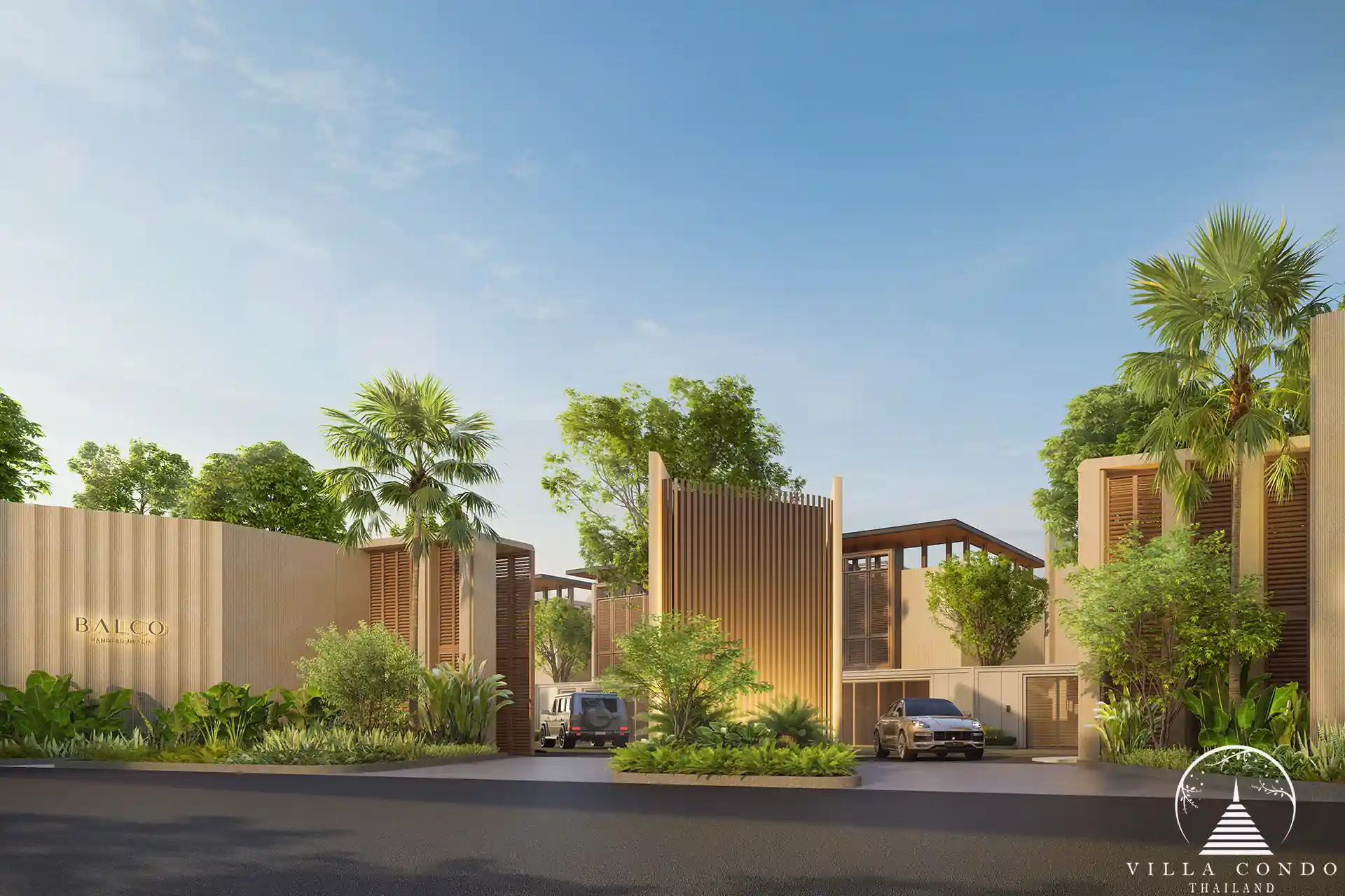 Beautiful Outdoor Area of Balco Bangtao Beach Villa Beautiful outdoor area of a Balco Bangtao Beach villa.