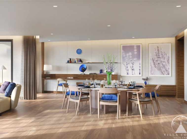 Luxurious interiors of Banyan Tree Seaview Residences.