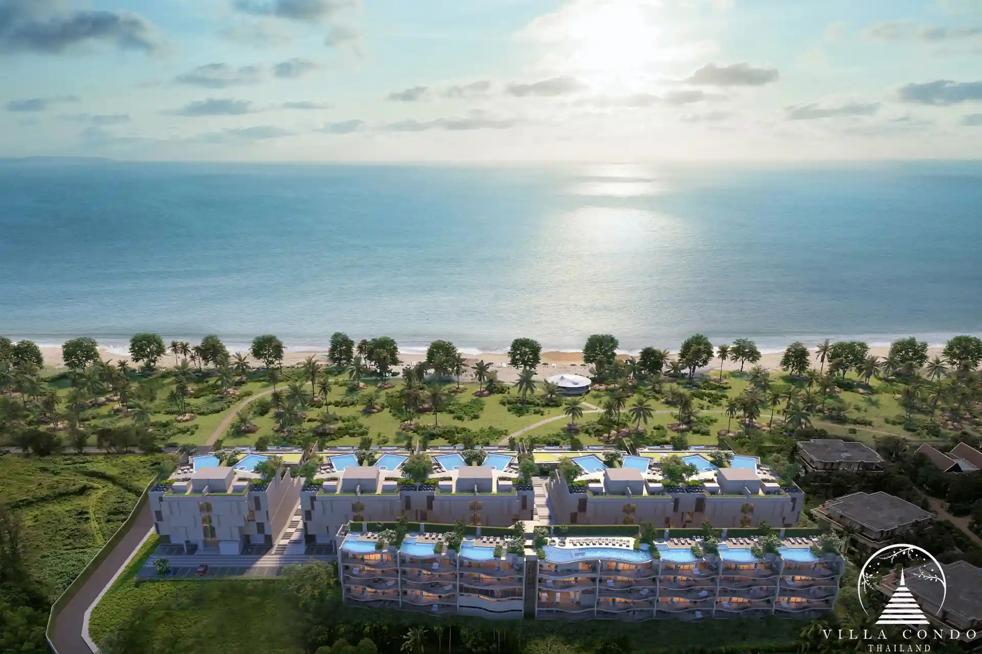 Sea view from Banyan Tree Seaview Residences.