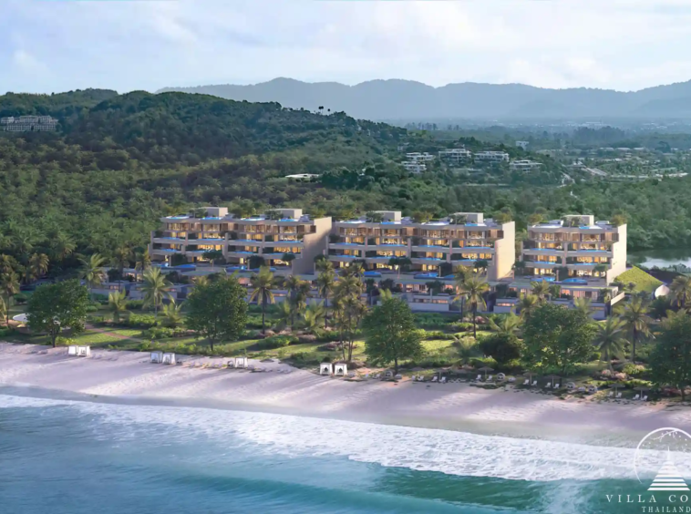Aerial view of Banyan Tree Seaview Residences.