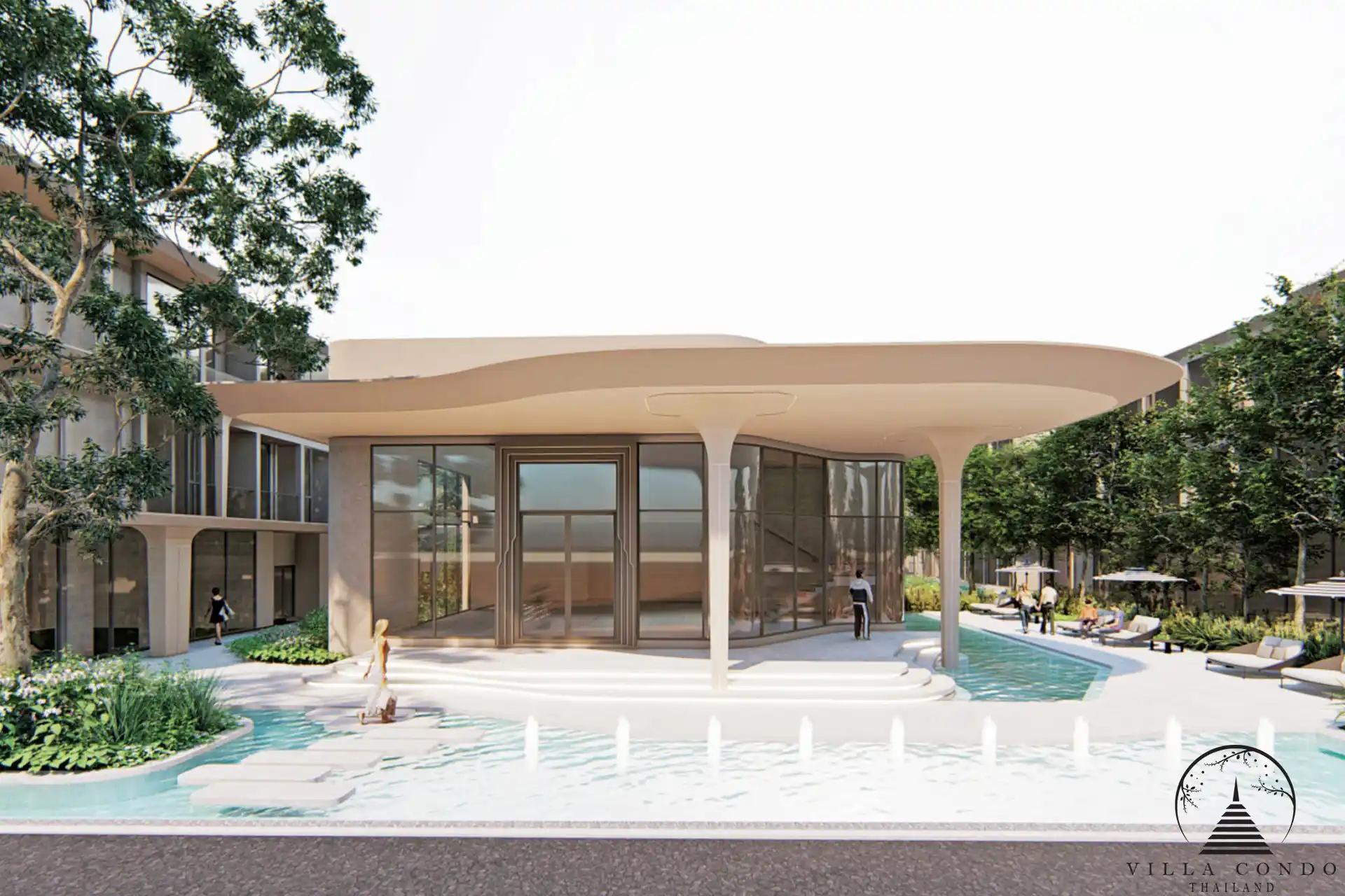 Bellevue Beachfront Exterior Exterior view of Bellevue Beachfront Condo.