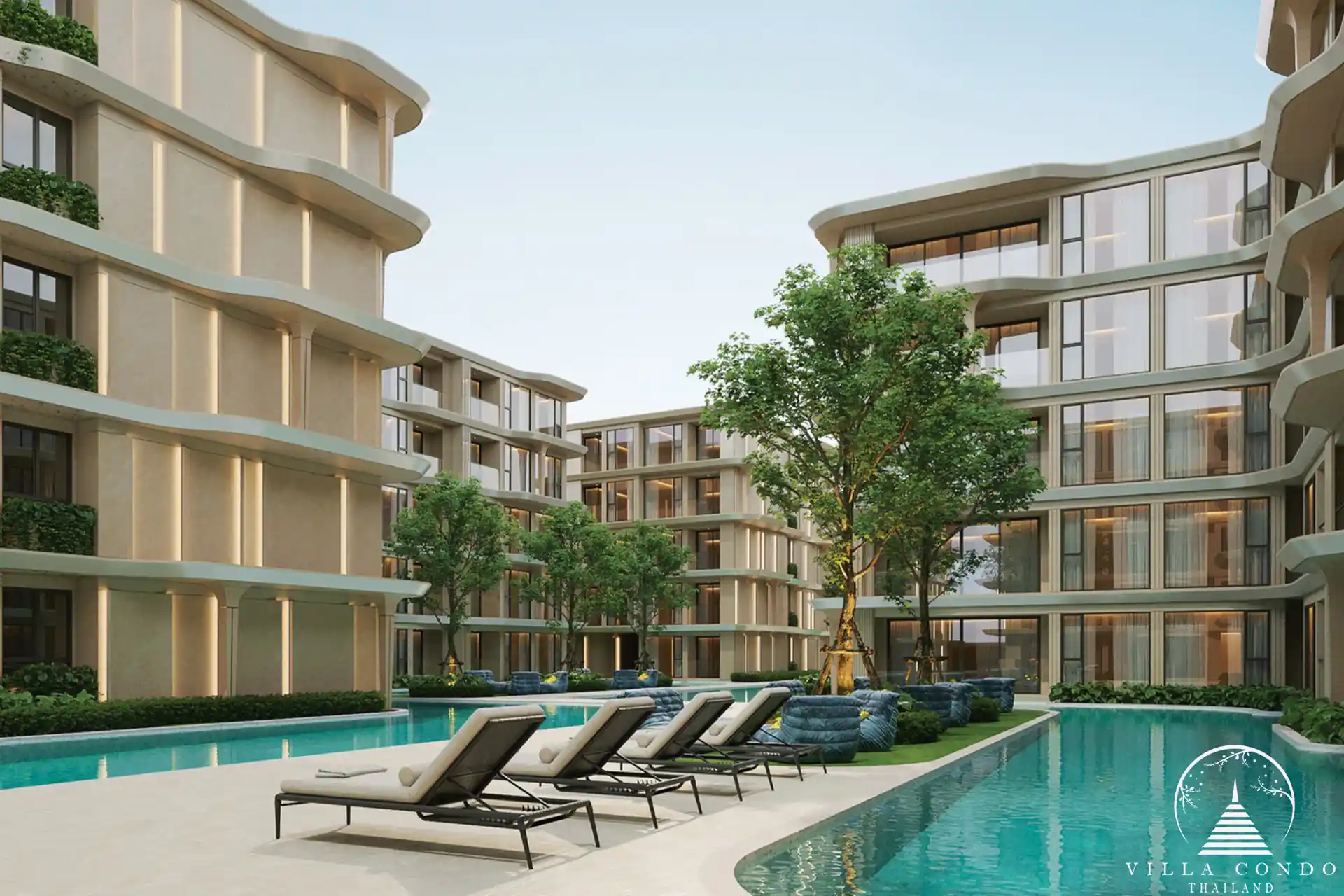 Bellevue Beachfront Exterior Exterior view of Bellevue Beachfront Condo.