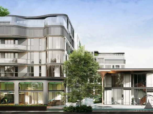 Entrance of Bellevue Lagoon condominium