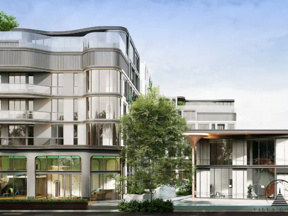 Entrance of Bellevue Lagoon condominium