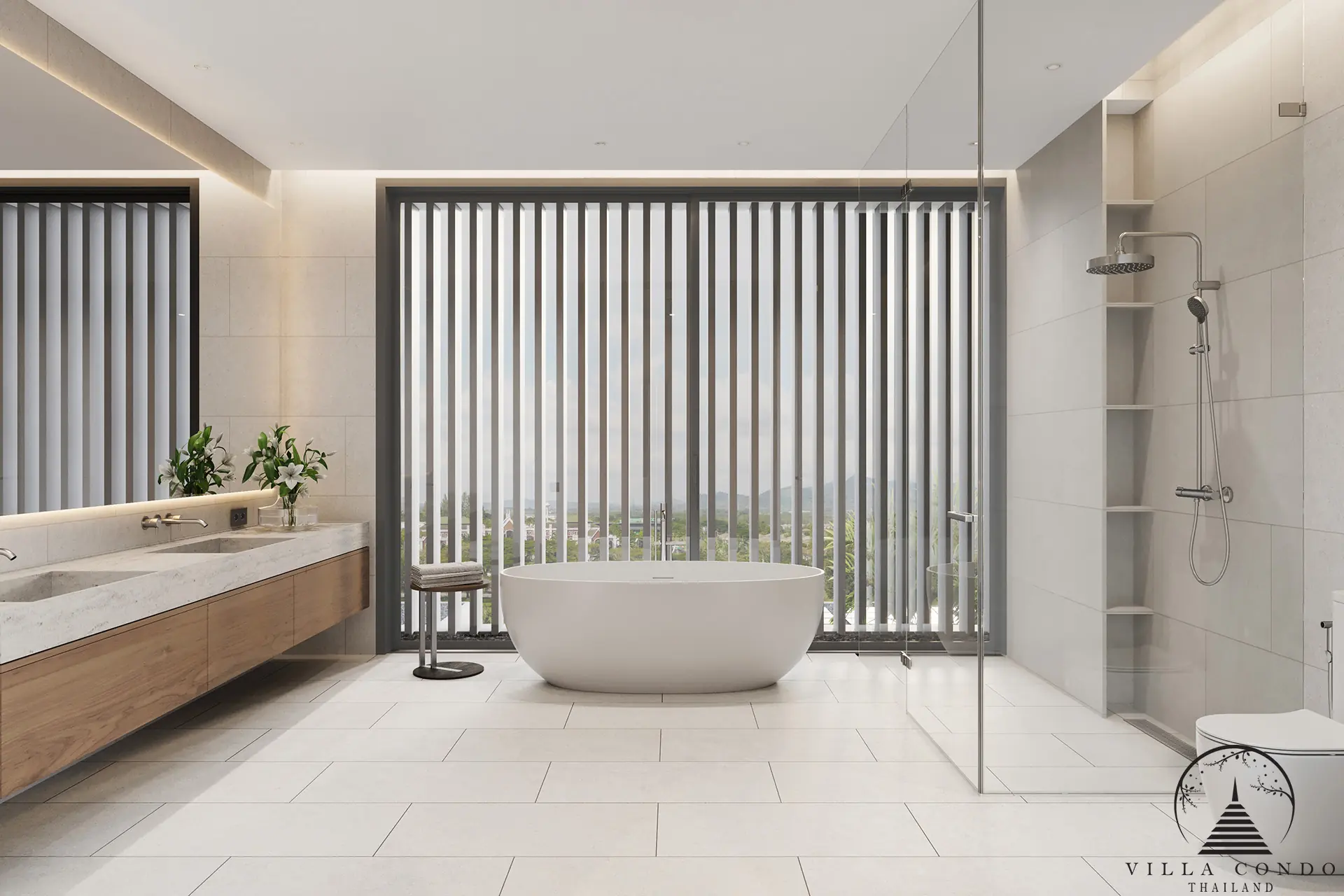 Luxurious Master Bathroom at Canopy Hills Villas Master bathroom in Canopy Hills Villas