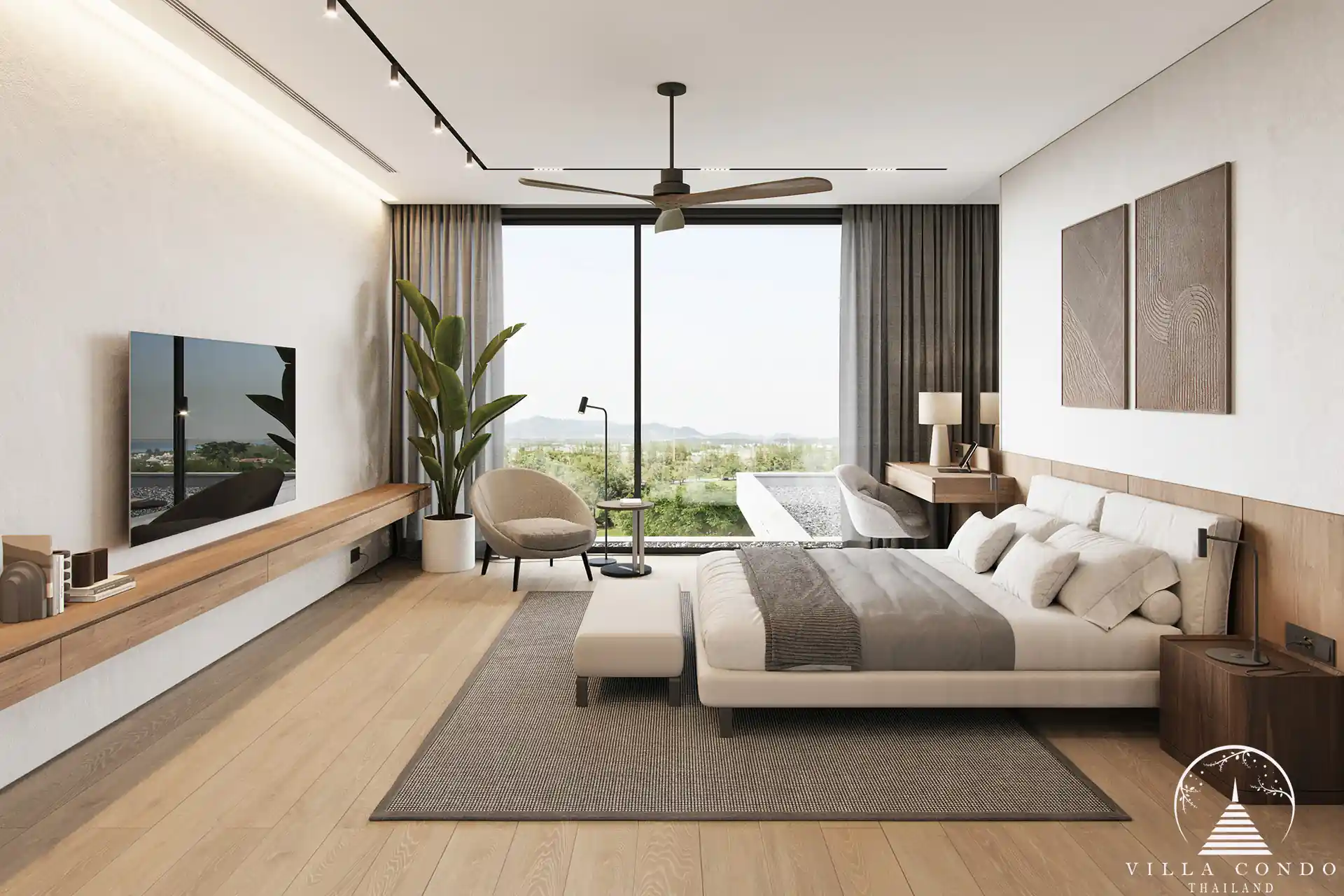 Cozy Bedroom at Canopy Hills Villas Bedroom in Canopy Hills Villas