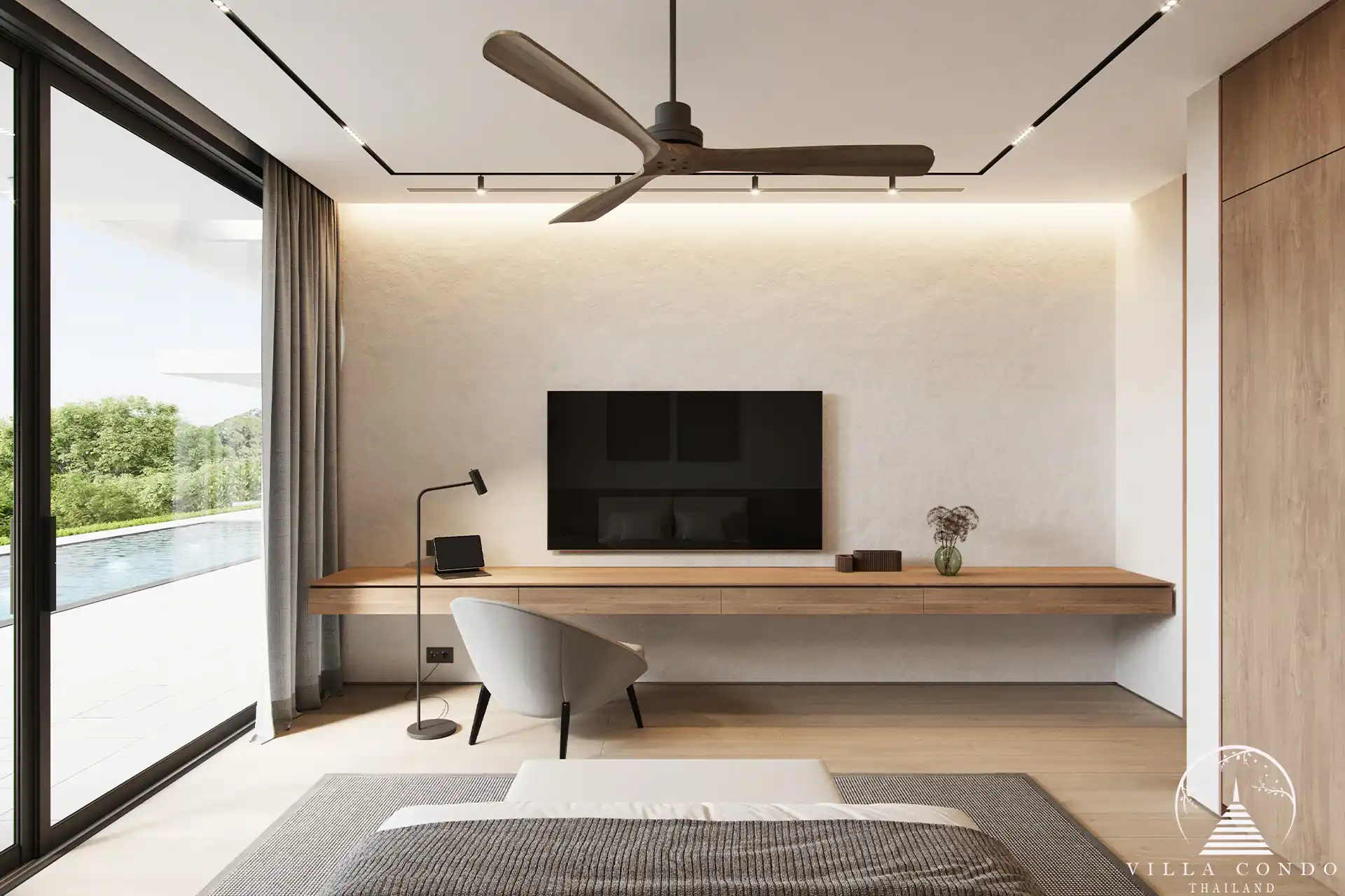 Cozy Bedroom at Canopy Hills Villas Bedroom in Canopy Hills Villas