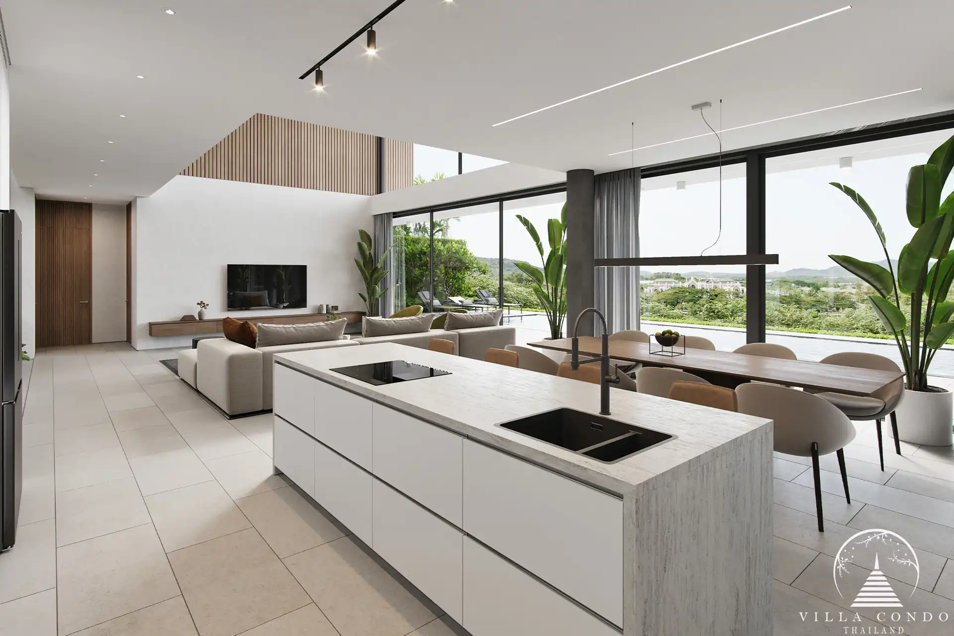 Stylish Kitchen at Canopy Hills Villas Kitchen in Canopy Hills Villas
