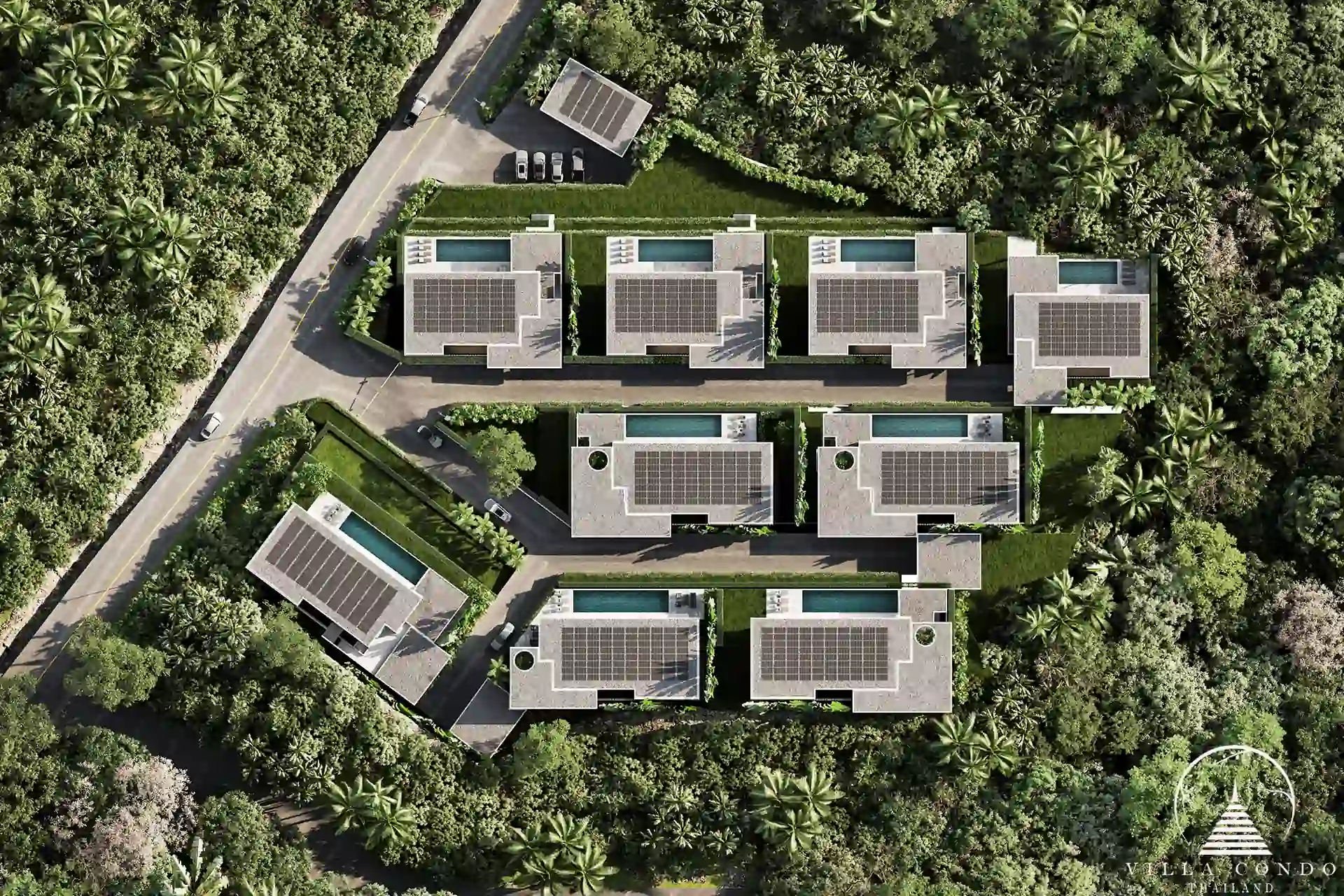 Masterplan of Canopy Hills Villas Masterplan of Canopy Hills Villas