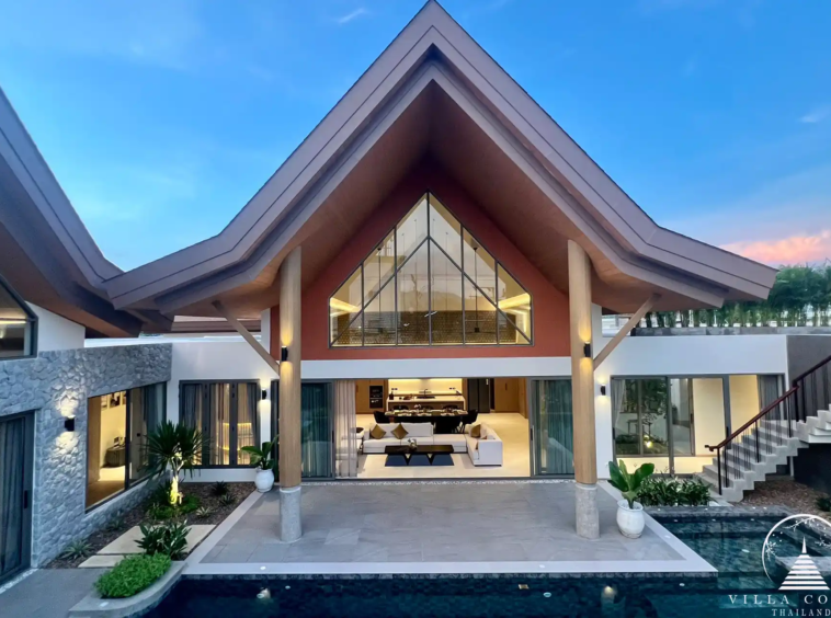 Exterior view of Erawana Grand pool villas in Phuket, Thailand