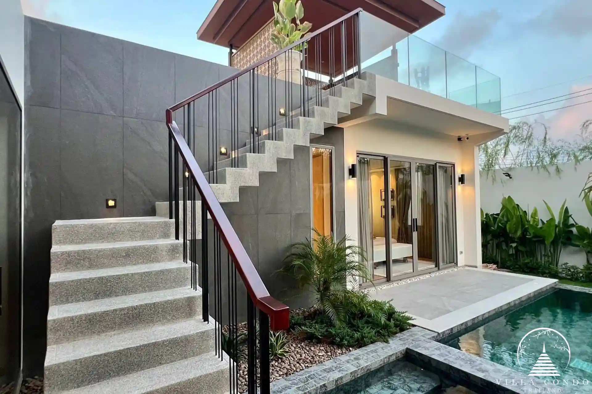 Scenic view point from Erawana Grand pool villas in Phuket