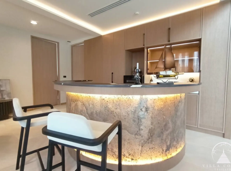 Interior view of a unit at Erawana Grand pool villas in Phuket