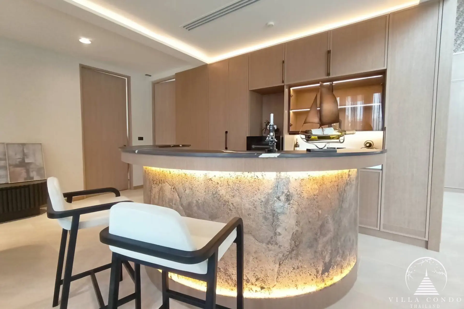 Interior view of a unit at Erawana Grand pool villas in Phuket
