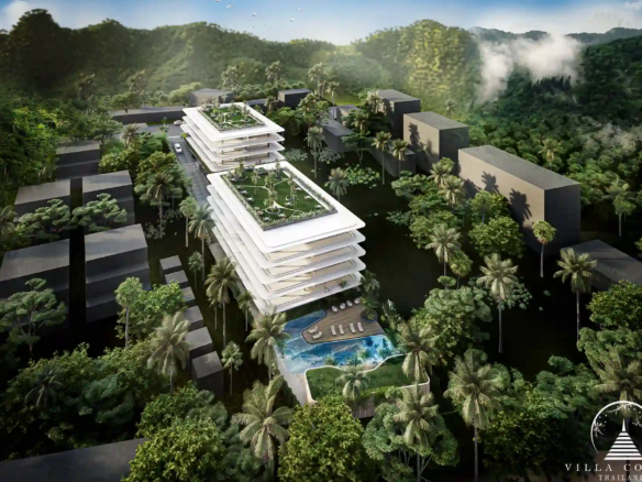 Etherhome Seaview Condo Bird Eye View