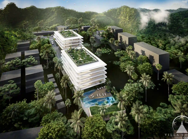 Etherhome Seaview Condo Bird Eye View