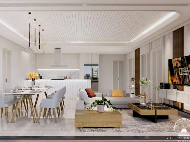 Etherhome Seaview Condo Living Area