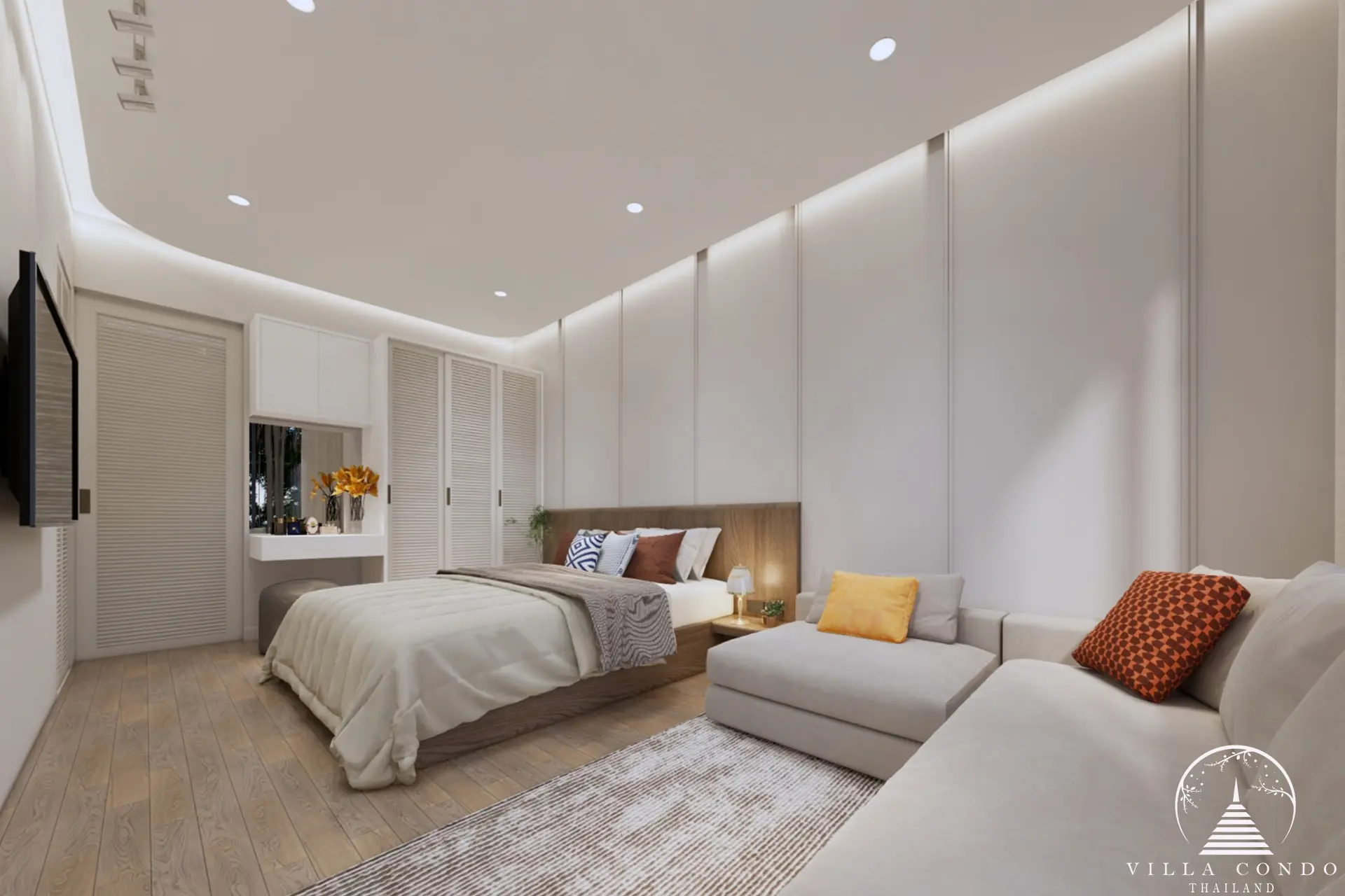 Etherhome Seaview Condo Bedroom