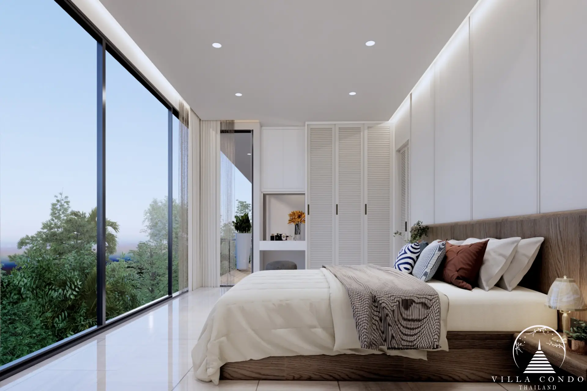 Etherhome Seaview Condo Bedroom