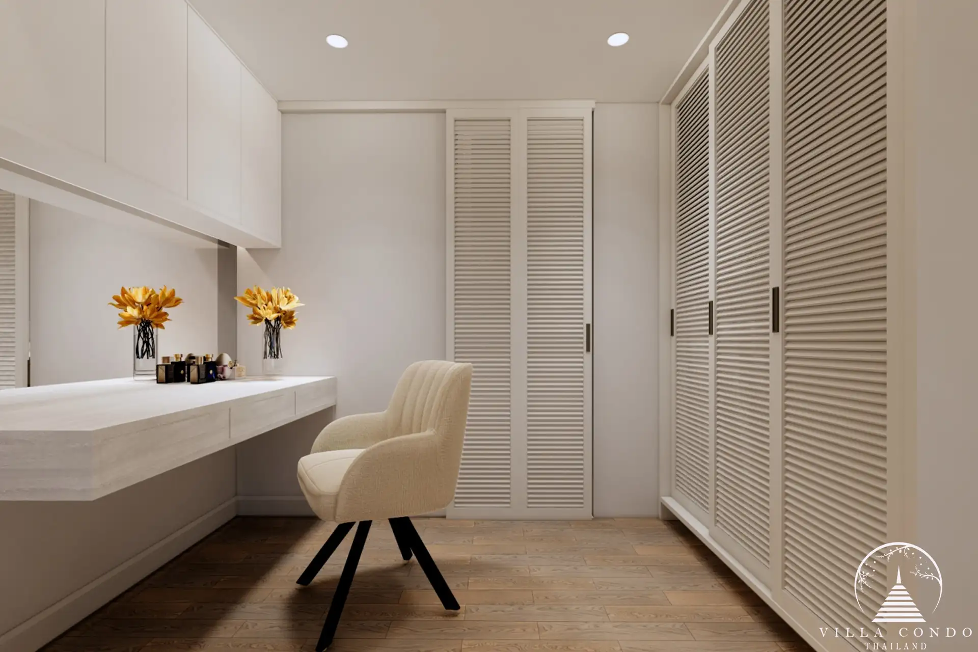 Etherhome Seaview Condo Makeup Area
