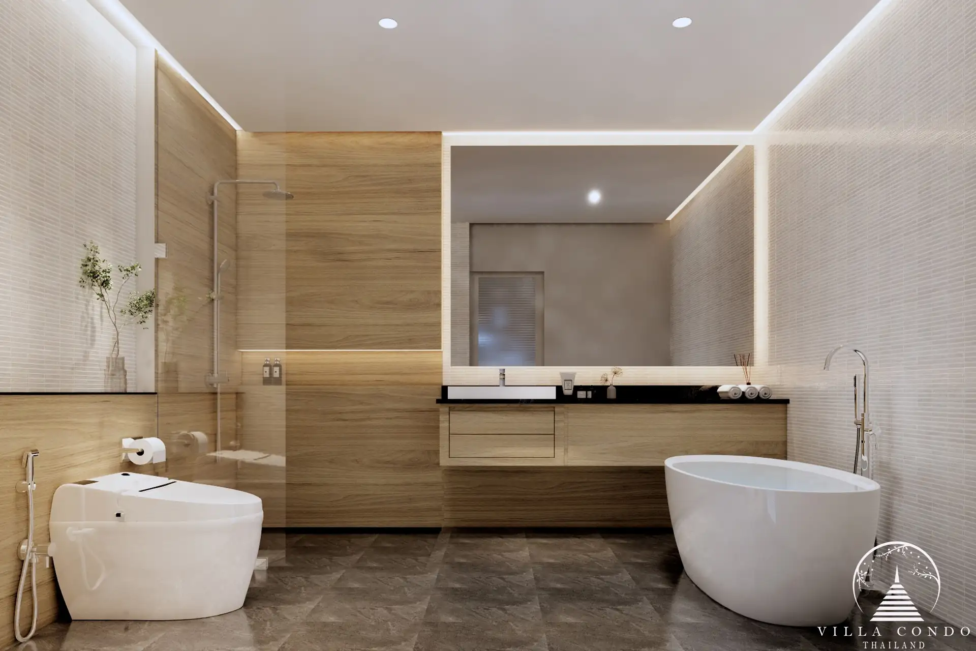 Etherhome Seaview Condo Bathroom