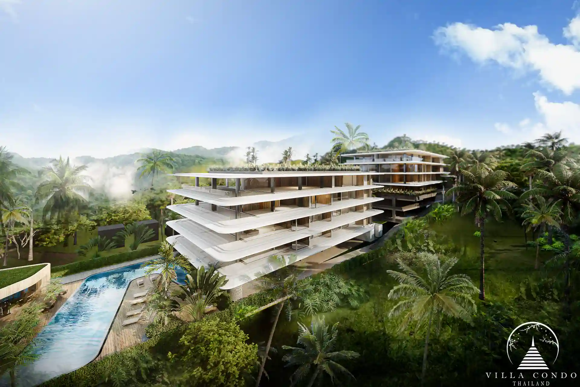Etherhome Seaview Condo Garden Area