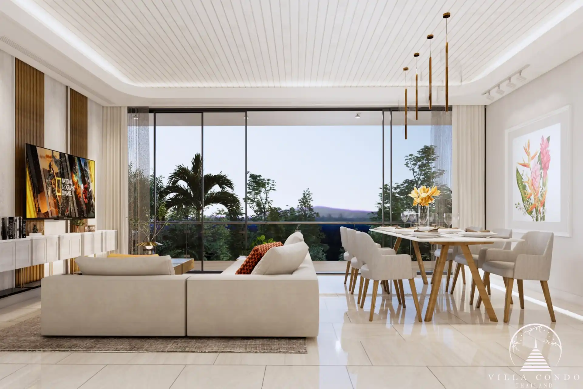 Etherhome Seaview Condo Interior View
