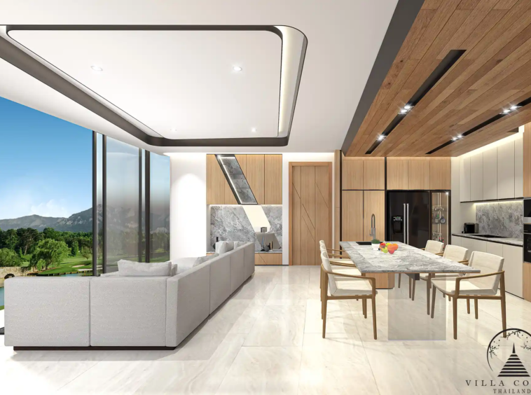 Elegant dining area in Botanica Hythe Condominium