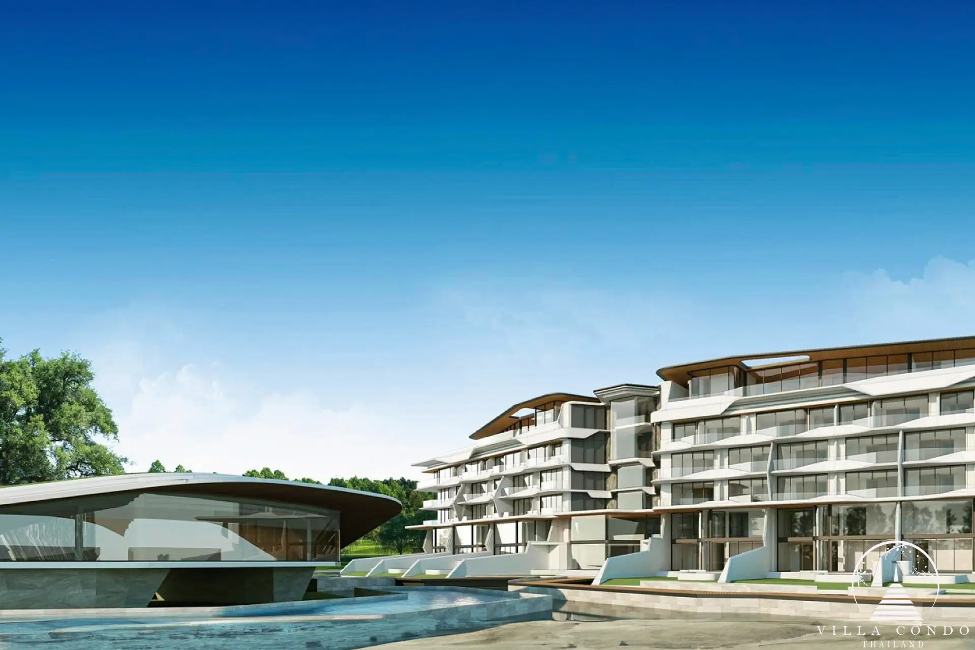 Luxurious club house at Botanica Hythe Condominium