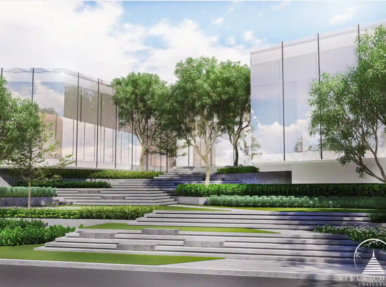 Elegant common area in Botanica Hythe Condominium