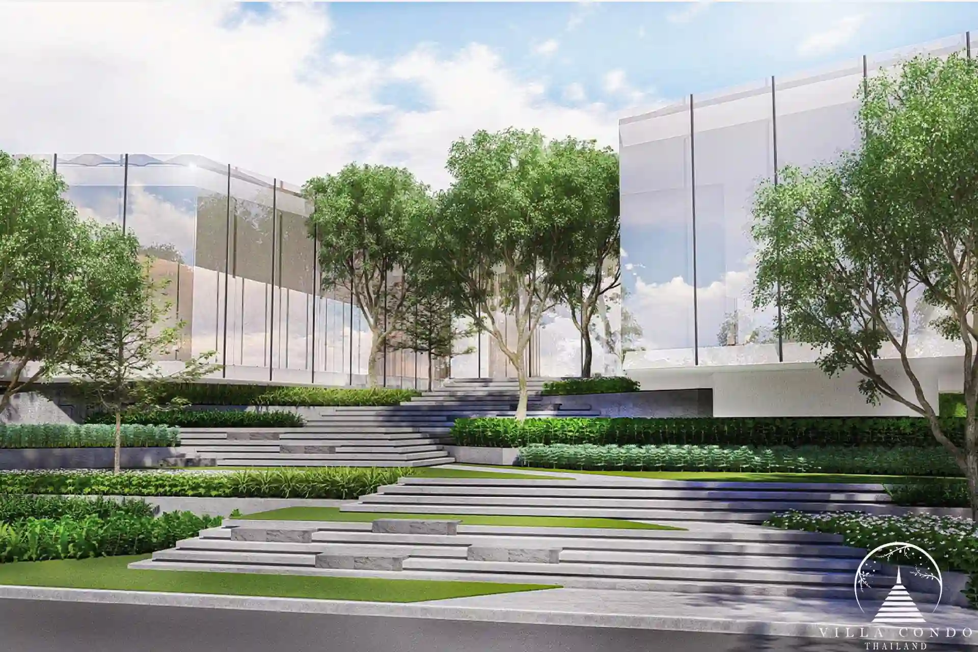 Elegant common area in Botanica Hythe Condominium