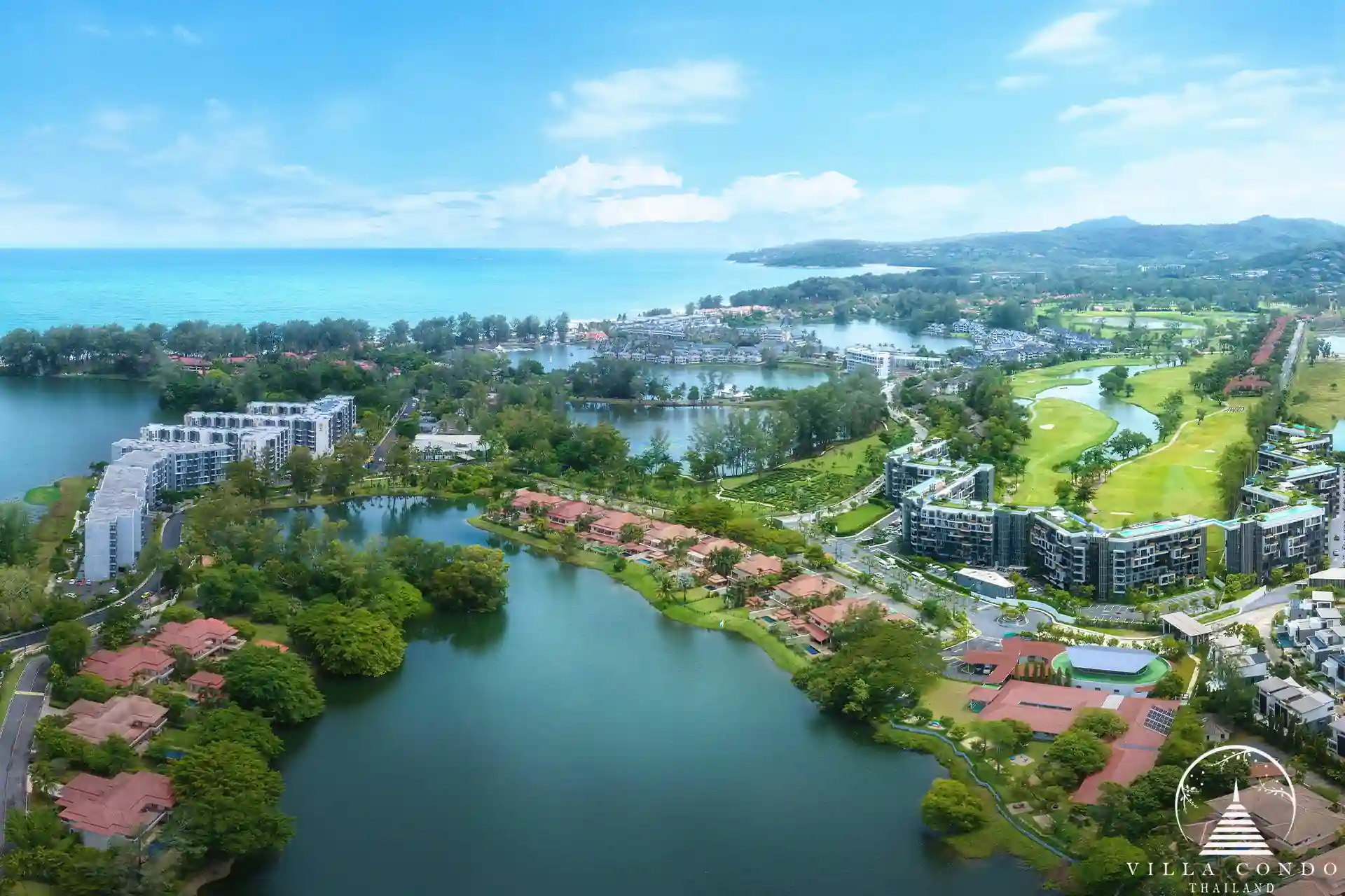 Lake view from Laguna Skypark