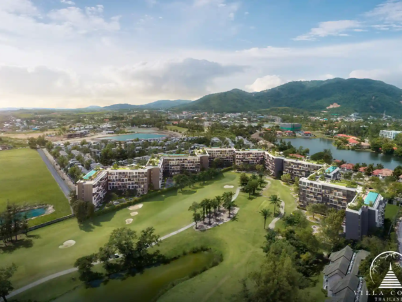 Golf course view from Laguna Skypark