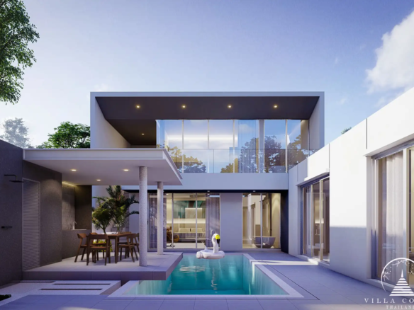 Exterior view of Lay Pearl Villas in Rawai, Phuket