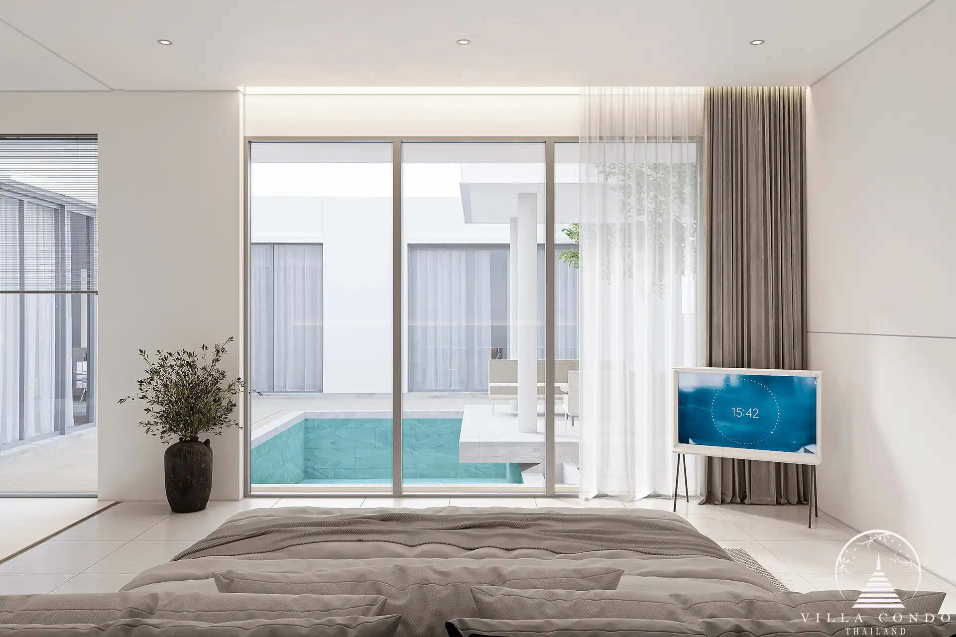 Interior view of Lay Pearl Villas in Rawai, Phuket