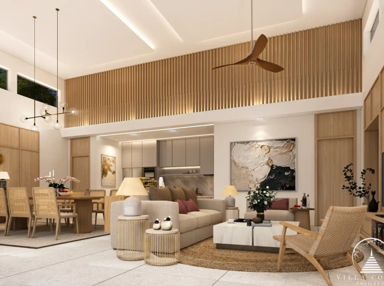 Monetaria Villas interior living space