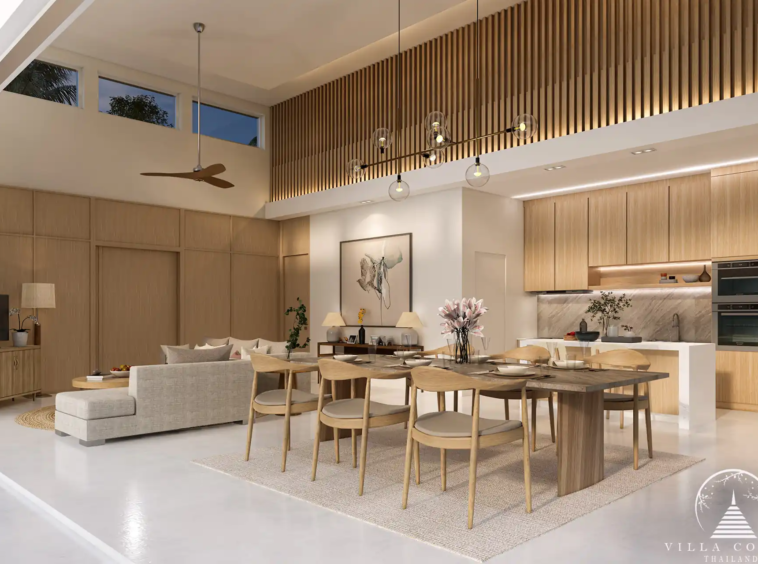 Monetaria Villas interior living space