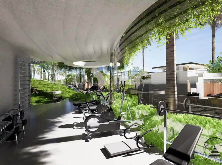 Monetaria Villas fitness center