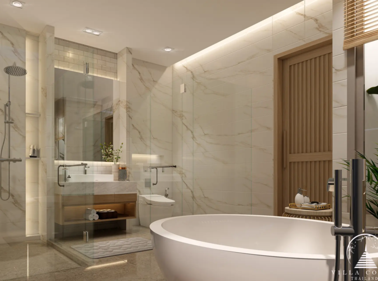 Monetaria Villas TYPE A MASTER BATHROOM