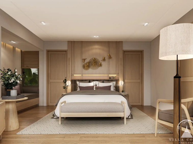 Monetaria Villas TYPE A MASTER BEDROOM