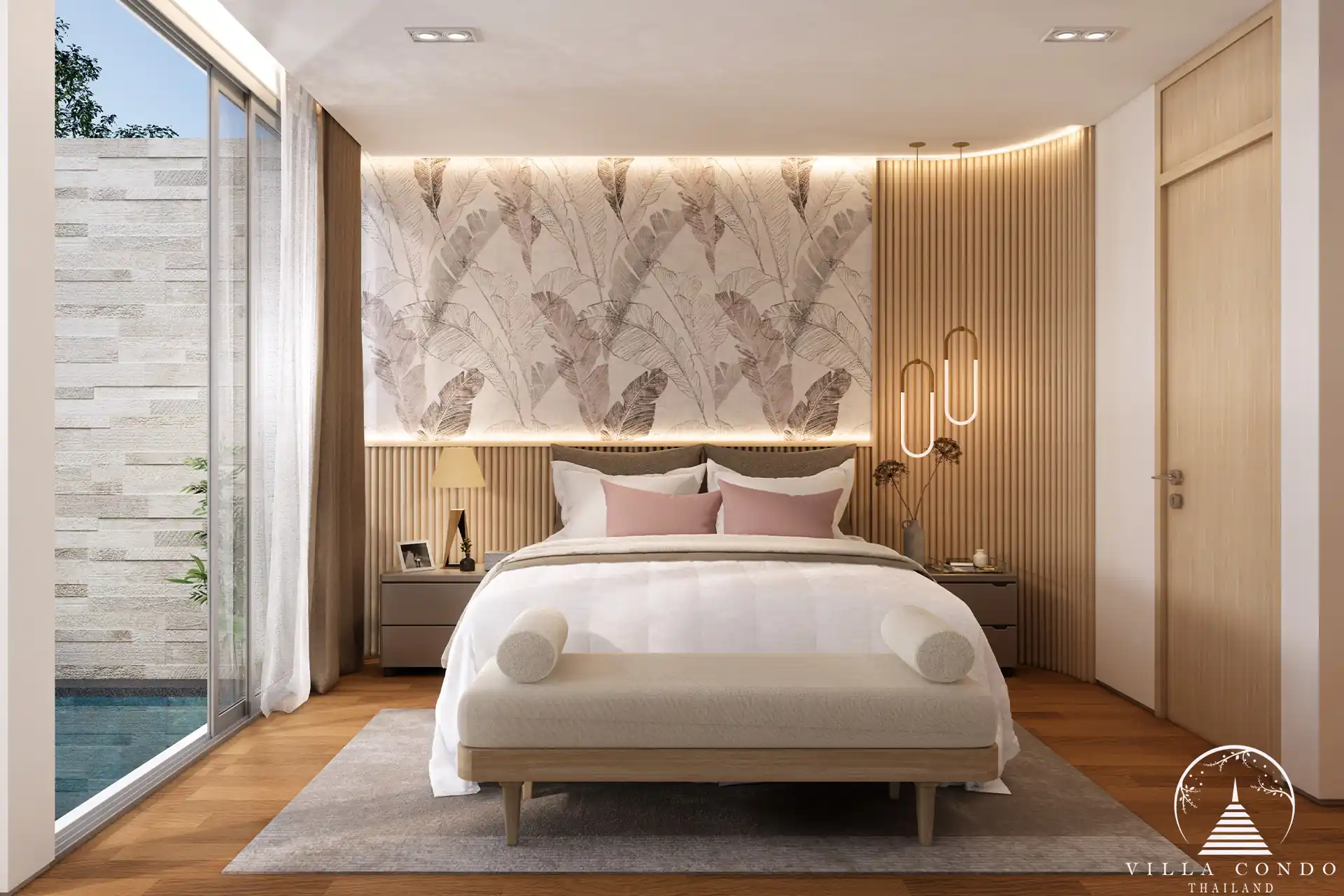Monetaria Villas TYPE B BEDROOM